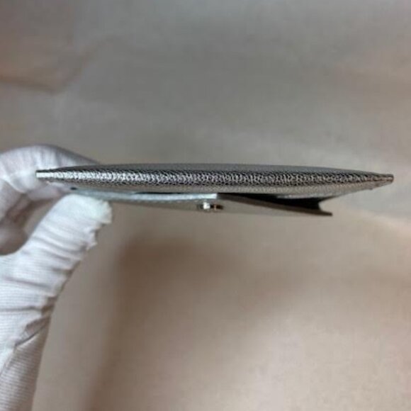 Tiffany & Co Leather Silver Card Holder - Picture 7 of 8